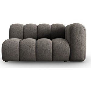 Tmavě šedý modul pohovky (pravý roh) Lupine – Micadoni Home obraz