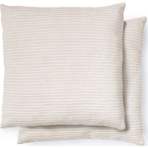 Povlaky na polštáře v sadě 2 ks z žakáru 50x50 cm Vindi – Kave Home obraz