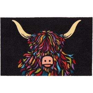 Rohožka 40x60 cm Highland Cow – Artsy Doormats obraz