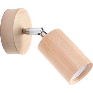 Dřevěné nástěnné svítidlo Nice Lamps Ludwik obraz