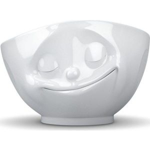 Bílá porcelánová šťastná miska 58products obraz