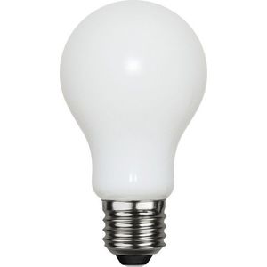 Teplá LED stmívatelná žárovka E27, 5 W Frosted – Star Trading obraz