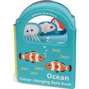 Interaktivní hračka Colour changing bath book Ocean – Rex London obraz