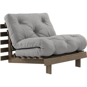 Šedé křeslo Roots – Karup Design obraz