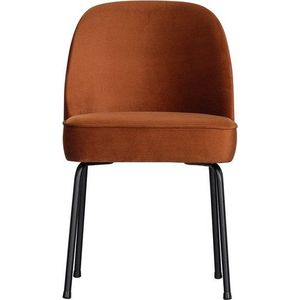 Sametové jídelní židle v cihlové barvě v sadě 2 ks Vogue – BePureHome obraz