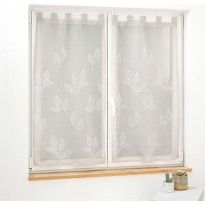 Béžové voálové záclony v sadě 2 ks 60x90 cm Berry – douceur d'intérieur obraz