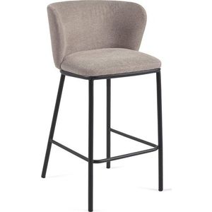 Světle hnědá barová židle (výška sedáku 65 cm) Ciselia – Kave Home obraz