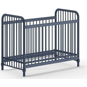 Modrá kovová postýlka 60x120 cm BRONXX – Vipack obraz