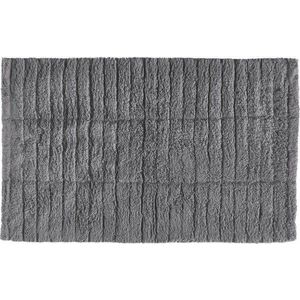 Šedá koupelnová předložka 80x50 cm Tiles - Zone obraz
