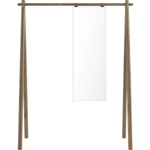 Hnědý stojan na oblečení z borovicového dřeva Hongi - Karup Design obraz