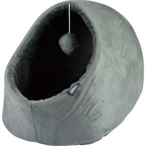 Tmavě zelená kukaň pro kočku 38x35 cm – Love Story obraz