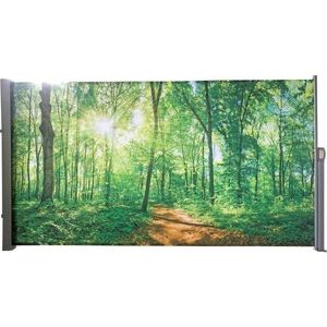 Zelená kovovo-látková balkonová zástěna 300x160 cm – Garden Pleasure obraz