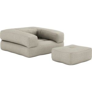Variabilní křeslo Karup Design Cube Linen Beige obraz