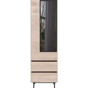 Vitrína v dekoru dubu 64x206 cm Cantoria - Germania obraz