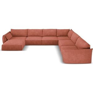 Červená rohová pohovka (pravý roh) Vanda – Mazzini Sofas obraz