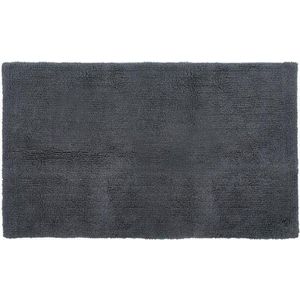 Šedá bavlněná koupelnová předložka Tiseco Home Studio Luca, 60 x 100 cm obraz