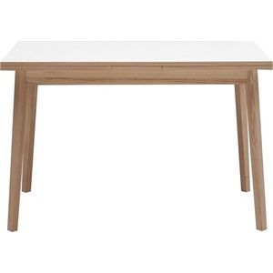 Rozkládací jídelní stůl s bílou deskou Hammel Single, 120 x 80 cm obraz