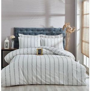 Krémové bavlněné prodloužené povlečení na dvoulůžko 200x220 cm – Mila Home obraz