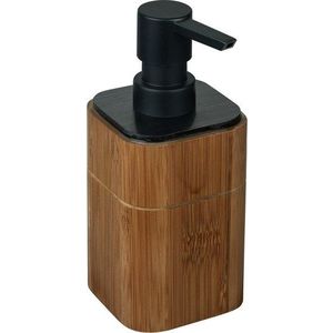 Hnědý bambusový dávkovač mýdla 200 ml Serro – Wenko obraz