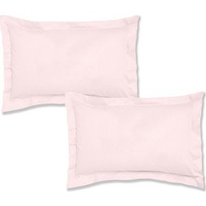 Povlaky na polštáře z bavlněného perkálu v sadě 2 ks 50x75 cm Cotton Percale – Bianca obraz