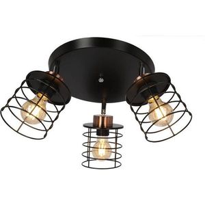 Černé kovové stropní svítidlo Glob – Candellux Lighting obraz