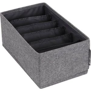 Šedý organizér do zásuvky s přihrádkami Bigso Box of Sweden Drawer, 16, 5 x 11 cm obraz