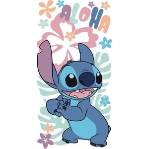 Bavlněná dětská osuška 70x140 cm Lilo and Stitch "Hawaiian Harmony" – Jerry Fabrics obraz