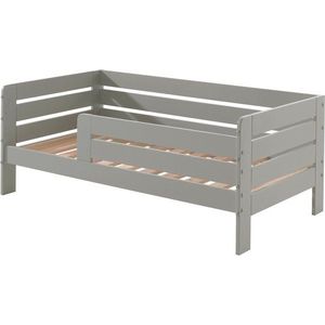 Šedá dětská postel Vipack Kid, 70 x 140 cm obraz