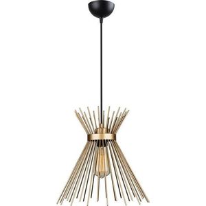 Kovové závěsné svítidlo ve zlaté barvě Izmir – Squid Lighting obraz