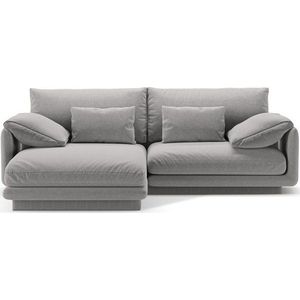 Světle šedá rohová pohovka (levý roh) Torino – Micadoni Home obraz