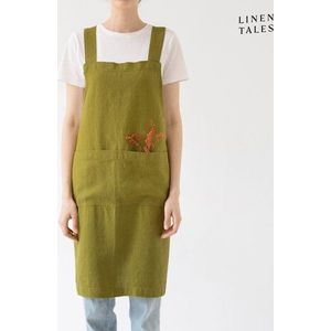Lněná zástěra Crossback – Linen Tales obraz