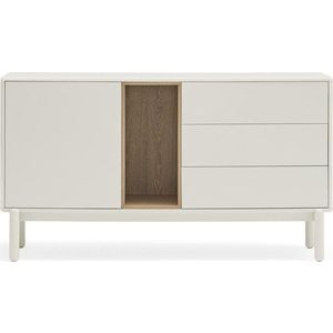 Krémová komoda 140x76x40 cm Corvo – Teulat obraz
