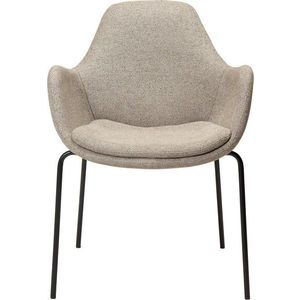 Béžové křeslo z textilie bouclé Zimmer – DAN-FORM Denmark obraz