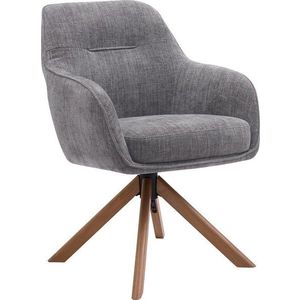 Šedé jídelní židle v sadě 2 ks Avola – Unique Furniture obraz