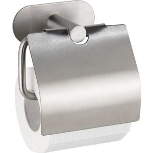 Nerezový držák na toaletní papír bez nutnosti vrtání Wenko Turbo-Loc® Orea Cover obraz