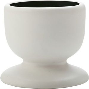 Černo-bílý porcelánový kalíšek na vejce Maxwell & Williams Tint obraz