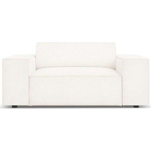 Béžové křeslo z textilie bouclé Jodie – Micadoni Home obraz