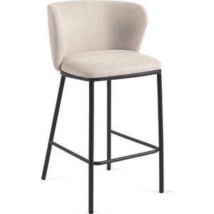 Béžová barová židle (výška sedáku 65 cm) Ciselia – Kave Home obraz