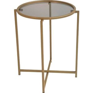 Kulatý odkládací stolek ø 50 cm Gold – Neostill obraz