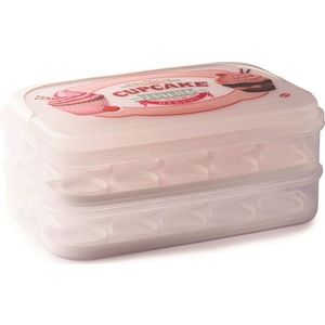 Úložný box na cupcaky Snips Vintage obraz