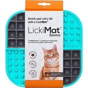 Lízací podložka Slomo Turquoise – LickiMat obraz