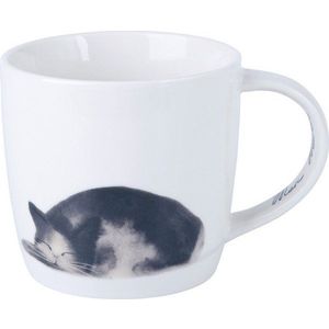 Bílý porcelánový hrnek 400 ml Afternoon Snooze – Maxwell & Williams obraz