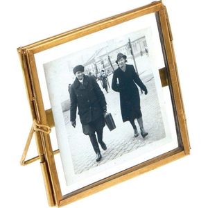Kovový stojací rámeček ve zlaté barvě 8x8 cm – Rex London obraz