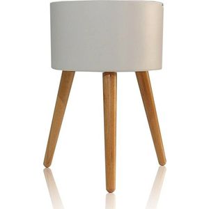 Bílý samozavlažovací květináč Tomasucci Calla, ø 33 cm obraz