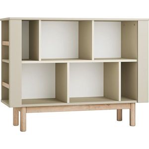 Béžová dětská knihovna 120x40 cm Miloo – Pinio obraz