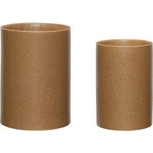 Keramické květináče v sadě 2 ks ø 18 cm Edna – Hübsch obraz