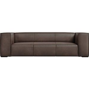 Hnědá kožená pohovka 227 cm Madame – Windsor & Co Sofas obraz