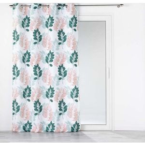 Bílo-zelený závěs 140x280 cm Belline – douceur d'intérieur obraz