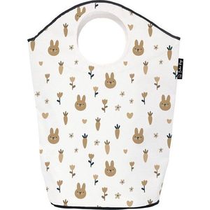 Bílý látkový dětský koš na hračky 57x26x70 cm Sweet Bunnies – Butter Kings obraz
