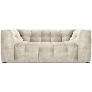 Béžová sametová pohovka Windsor & Co Sofas Vesta, 208 cm obraz